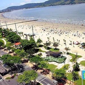 דירות Apartamento Frente Mar Gonzaga Santos 3 מראה חיצוני תמונה